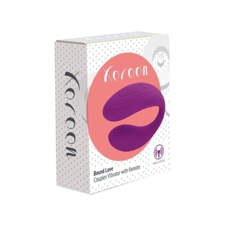 Gebundener Vibrator für Liebespaare, Lila von Xocoon | Fesselliebe.de