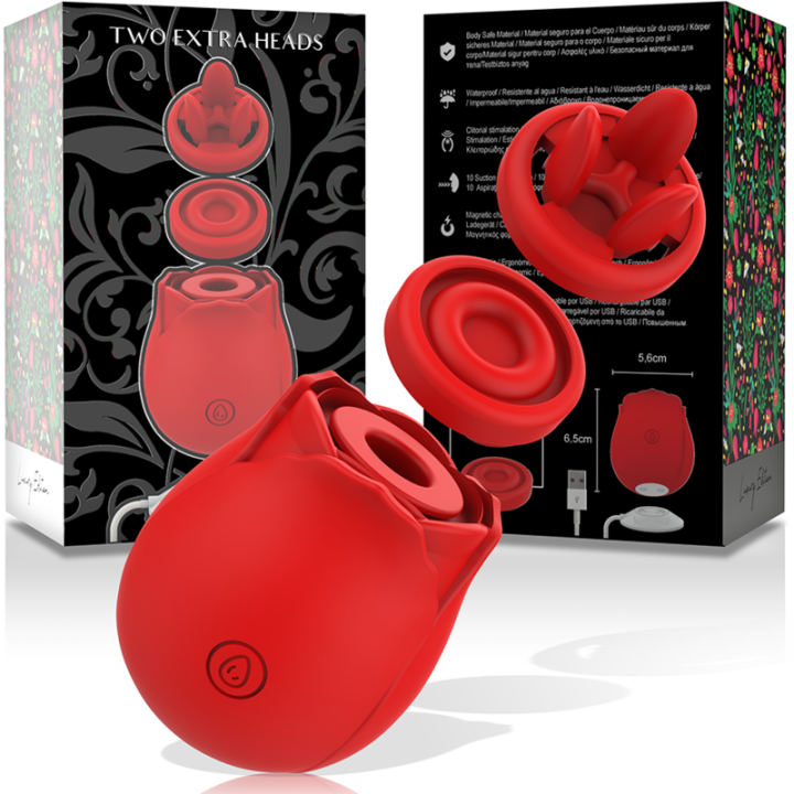 Zwei-Köpfe-Klitoralstimulator Luxus-Edition von Mia | Fesselliebe.de