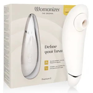 Premium 2 Klitoralstimulator Warmgrau von Womanizer | Fesselliebe.de