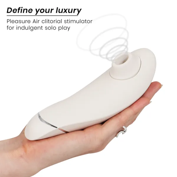Premium 2 Klitoralstimulator Warmgrau von Womanizer | Fesselliebe.de