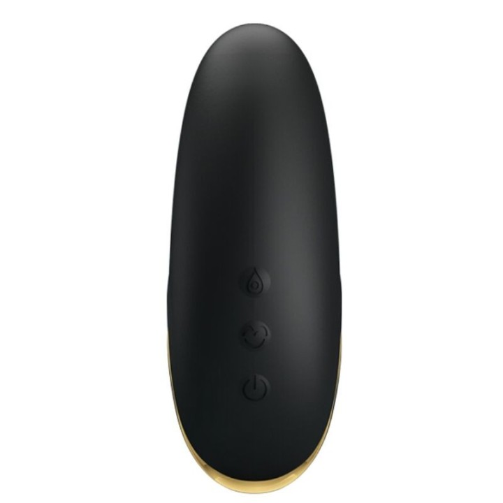 Luxus-Wiederaufladbarer Saugmassager Schwarz von Pretty Love C-Type | Fesselliebe.de