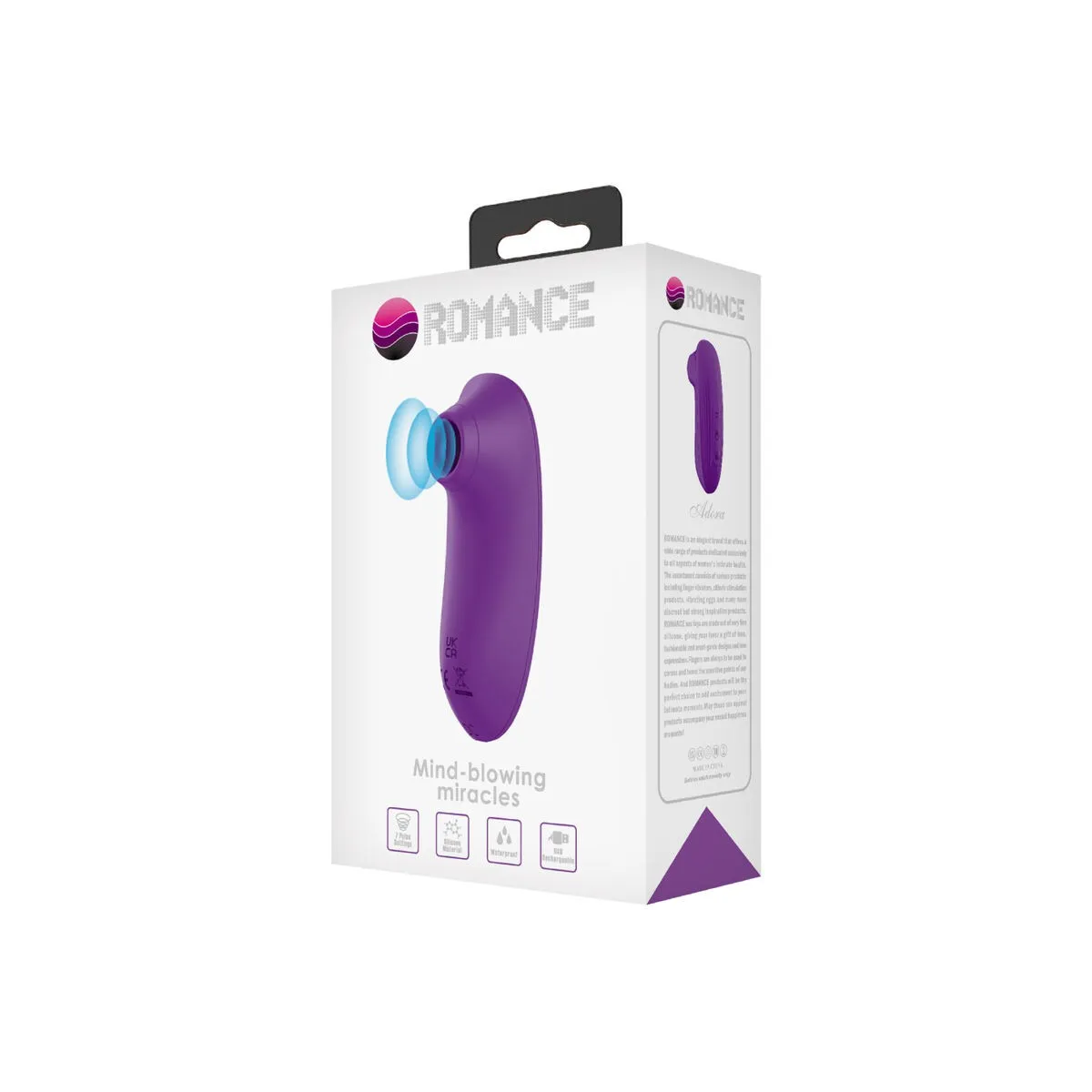 Adora Mini Violet Klitoris-Sauger von Romance | Fesselliebe.de