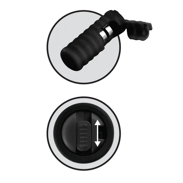 Vibrierender Silikon-Nippelsauger von Pipedreams | Fesselliebe.de