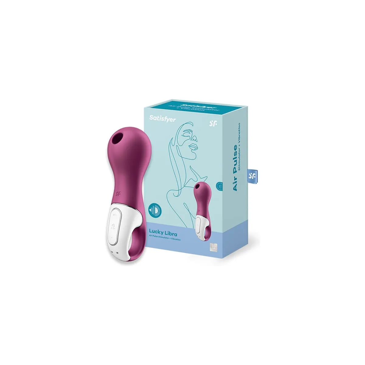 Lucky Libra Stimulator & Vibrator von Satisfyer Air Pulse | Fesselliebe.de