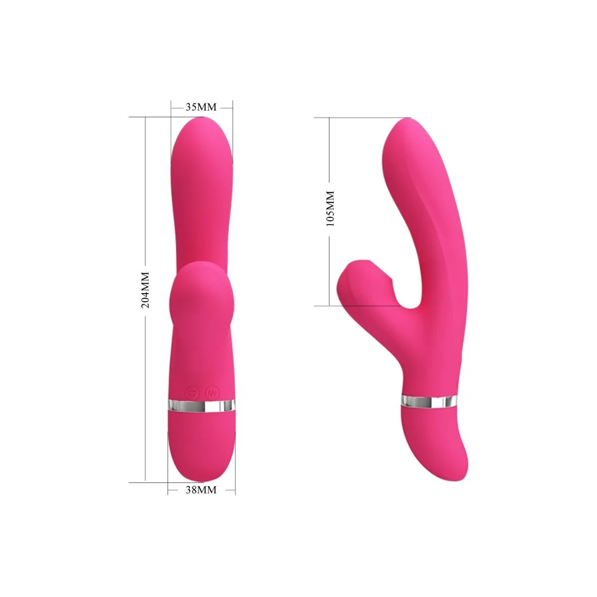 Willow Rabbit Vibrator und Saug von Pretty Love | Fesselliebe.de