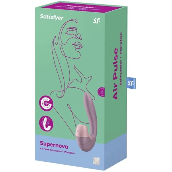 Supernova Luftpulsstimulator & Vibration Rosa von Satisfyer Air Pulse | Fesselliebe.de