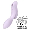 Curvy Trinity 2 Air Pulse Vibrator Lila von Satisfyer Air Pulse