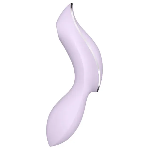 Curvy Trinity 2 Air Pulse Vibrator Lila von Satisfyer Air Pulse | Fesselliebe.de