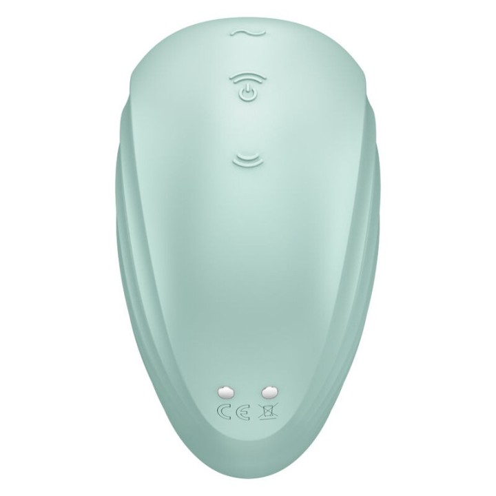 Pearl Diver Air Pulse Stimulator & Vibrator Grün von Satisfyer Air Pulse | Fesselliebe.de