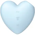 Cutie Heart Air Pulse Stimulator & Vibrator Blau von Satisfyer Air Pulse