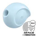 Sugar Rush Air Pulse Stimulator & Vibrator Blau von Satisfyer Air Pulse