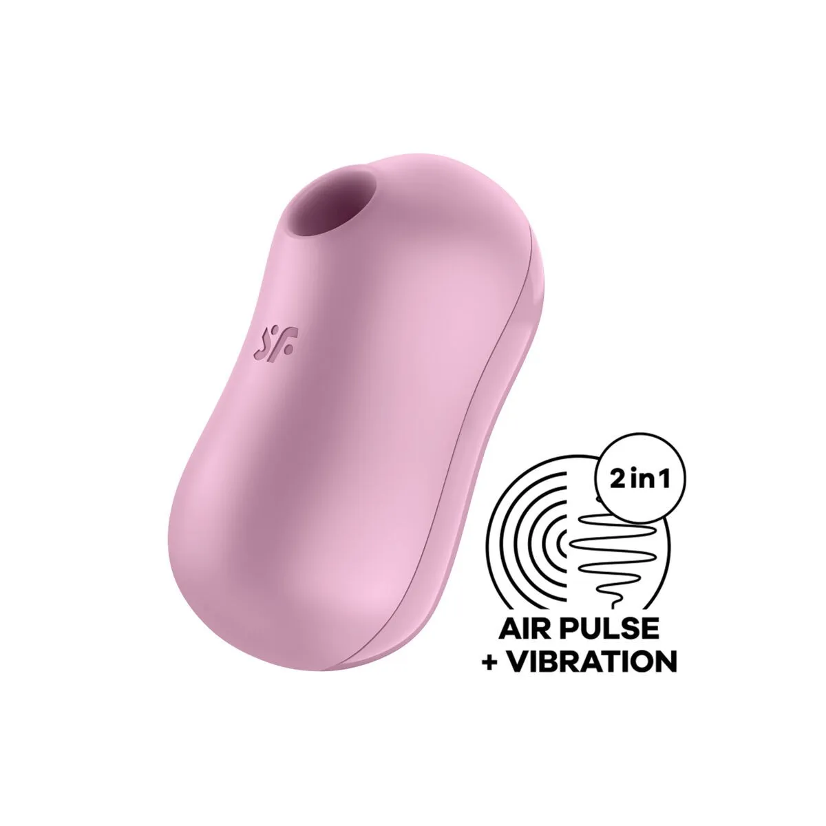 Cotton Candy Air Pulse Stimulator & Vibrator Lila von Satisfyer Air Pulse | Fesselliebe.de