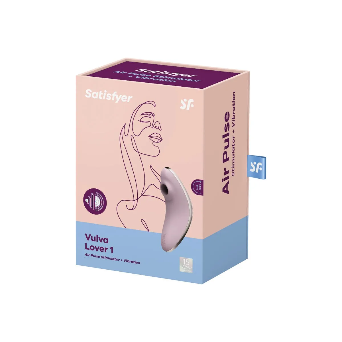 Vulva Lover 1 Luftpulsstimulator & Vibrator Violett von Satisfyer Air Pulse | Fesselliebe.de