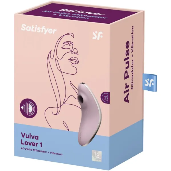 Vulva Lover 1 Luftpulsstimulator & Vibrator Violett von Satisfyer Air Pulse | Fesselliebe.de