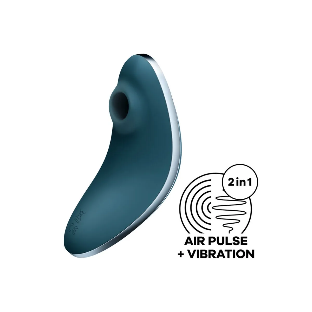 Vulva Lover 1 Luftpulsstimulator & Vibrator Blau von Satisfyer Air Pulse | Fesselliebe.de