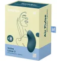 Vulva Lover 2 Luftpulsstimulator & Vibrator Blau von Satisfyer Air Pulse
