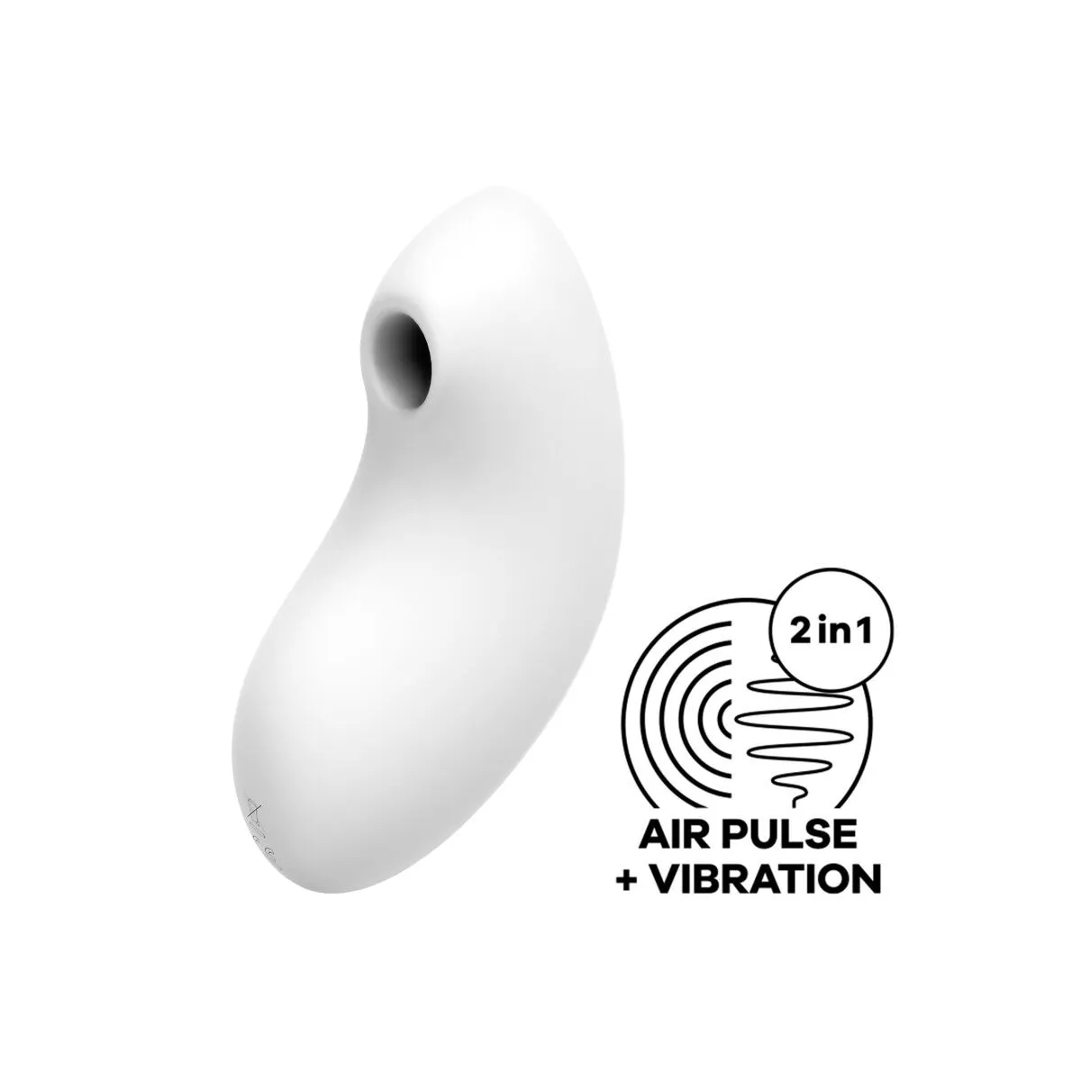 Vulva Lover 2 Luftpulsstimulator & Vibrator Weiss von Satisfyer Air Pulse | Fesselliebe.de