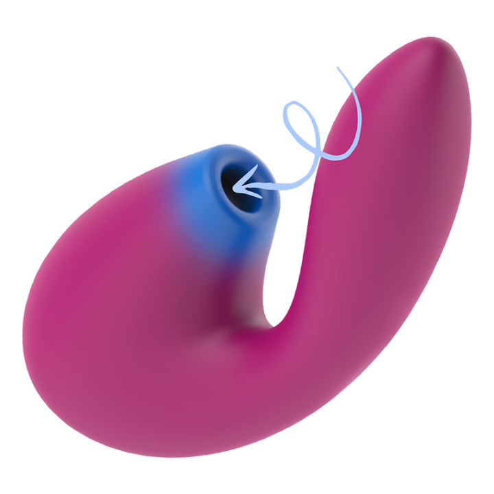 Klitoris-Sauger & Leistungsstarker G-Punkt-Rush-Vibrator von Coverme | Fesselliebe.de