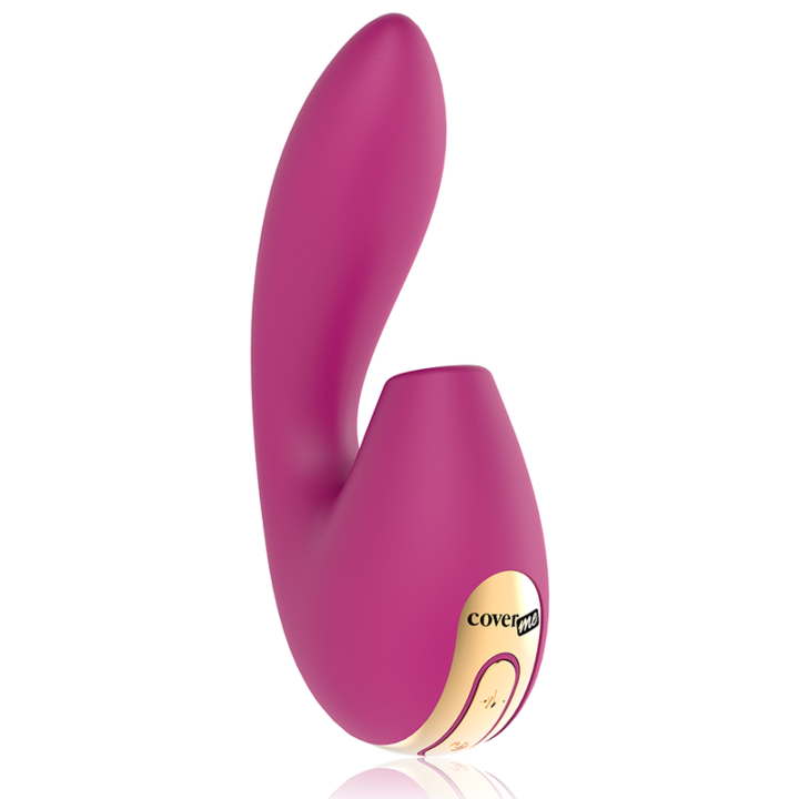 Klitoris-Sauger & Leistungsstarker G-Punkt-Rush-Vibrator von Coverme | Fesselliebe.de