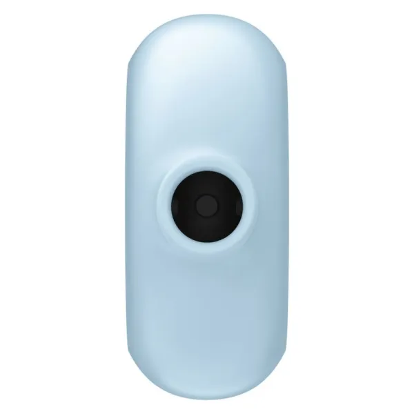 Pro To Go 3 Doppelter Luftpulsstimulator & Vibrator Blau von Satisfyer Air Pulse | Fesselliebe.de