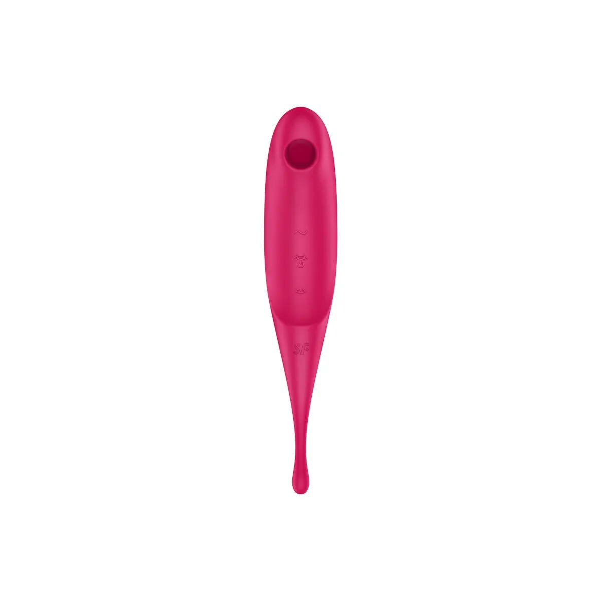 Twirling Pro Air Pulse Stimulator & Vibrator Rot von Satisfyer Air Pulse | Fesselliebe.de
