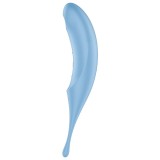 Twirling Pro Air Pulse Stimulator & Vibrator Blau von Satisfyer Air Pulse | Fesselliebe.de