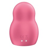 Pro To Go 1 Doppelter Luftpulsstimulator & Vibrator Rot von Satisfyer Air Pulse | Fesselliebe.de