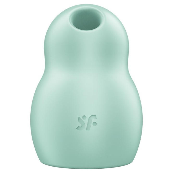 Pro To Go 1 Doppelter Luftpulsstimulator & Vibrator Grün von Satisfyer Air Pulse | Fesselliebe.de