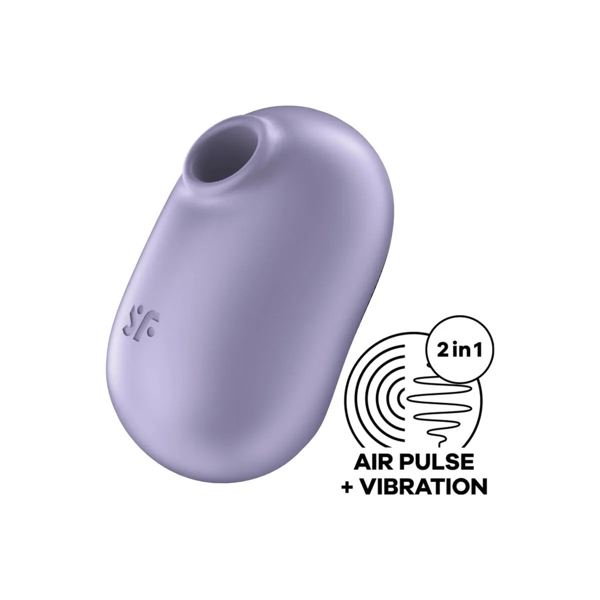 Pro To Go 2 Doppelter Luftpulsstimulator & Vibrator Violett von Satisfyer Air Pulse | Fesselliebe.de