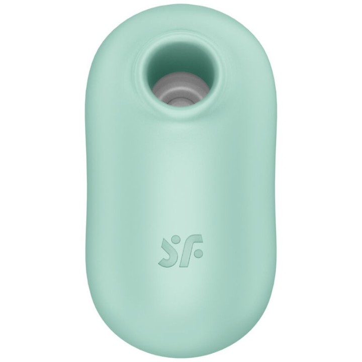 Pro To Go 2 Doppelter Luftpulsstimulator & Vibrator Grün von Satisfyer Air Pulse | Fesselliebe.de