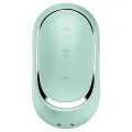 Pro To Go 2 Doppelter Luftpulsstimulator & Vibrator Grün von Satisfyer Air Pulse