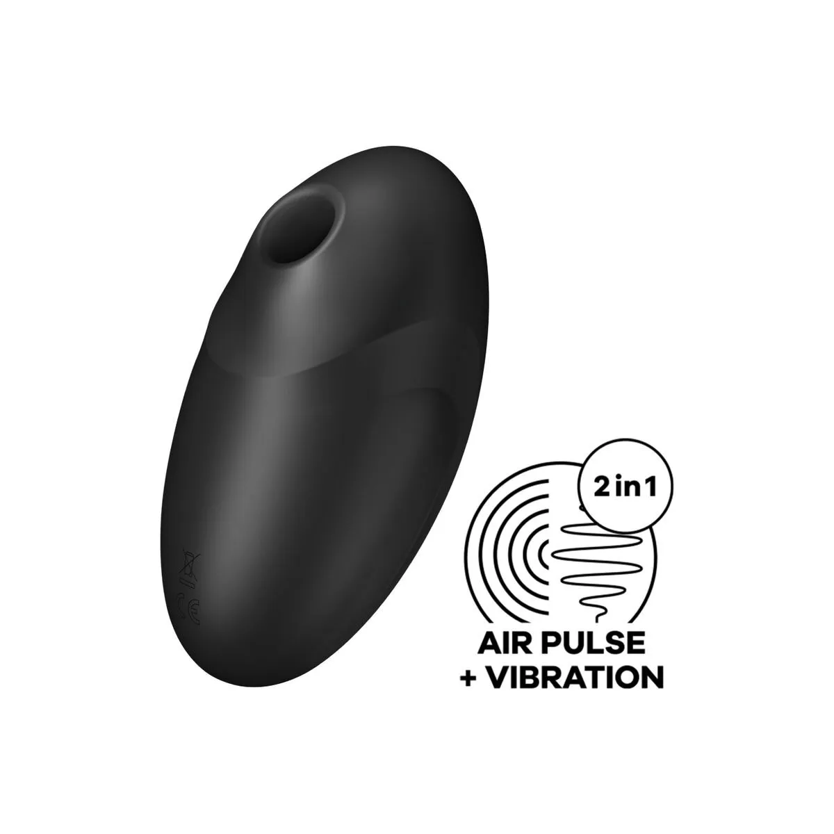 Vulva Lover 3 Luftpulsstimulator & Vibrator Schwarz von Satisfyer Air Pulse | Fesselliebe.de