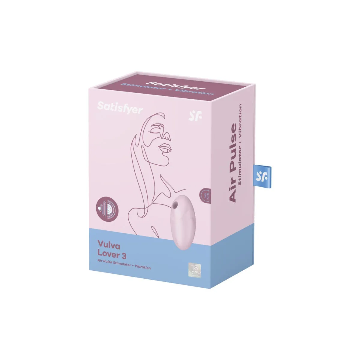 Vulva Lover 3 Luftpulsstimulator & Vibrator Rosa von Satisfyer Air Pulse | Fesselliebe.de