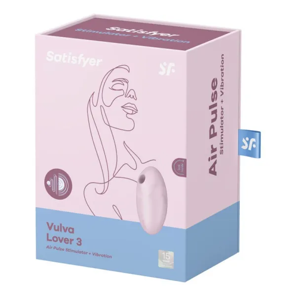 Vulva Lover 3 Luftpulsstimulator & Vibrator Rosa von Satisfyer Air Pulse | Fesselliebe.de