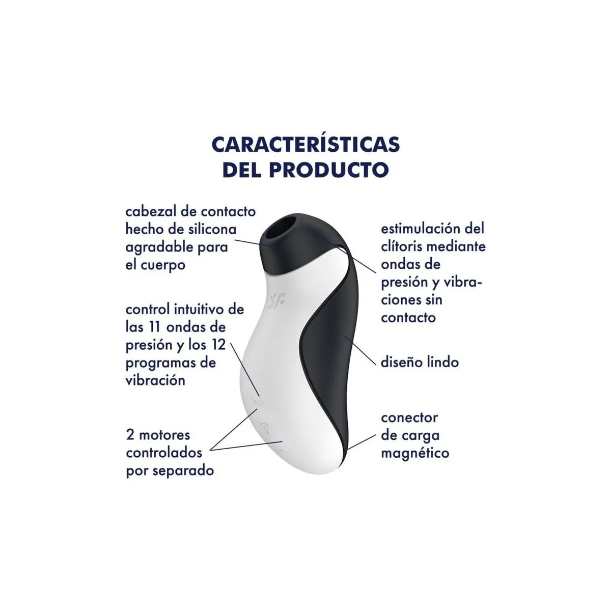 Orca Air Pulse Stimulator + Vibration von Satisfyer Air Pulse | Fesselliebe.de