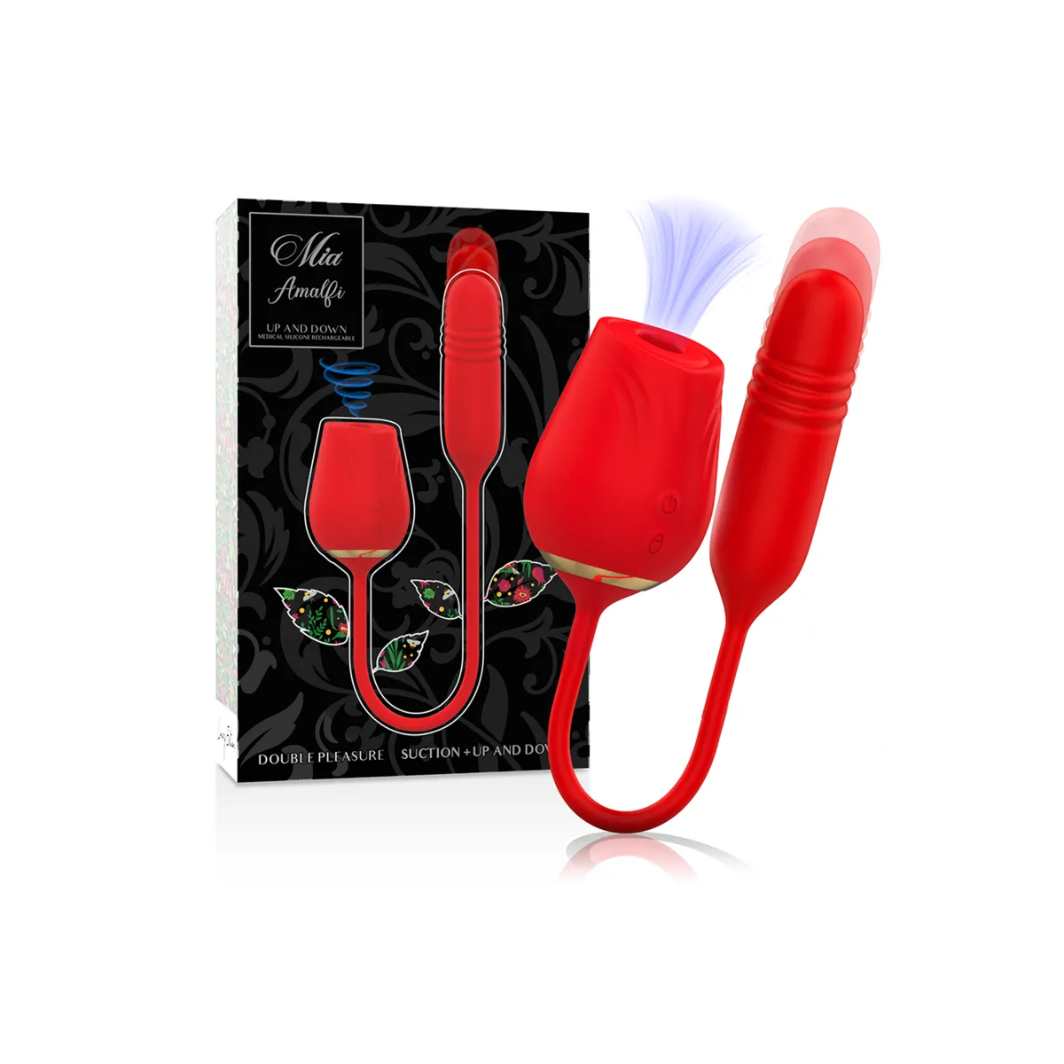 Amalfi Doppeltes Vergnügen, Saugung + auf und Ab von Mia | Fesselliebe.de