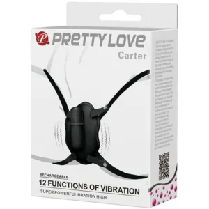 Strap-On mit Carter Vibrierender Bullet von Pretty Love