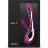 Soraya 2 Rabbit Deep Rose Vibrator von Lelo | Fesselliebe.de