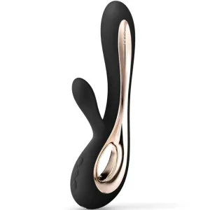 Soraya 2 Schwarzer Rabbitvibrator von Lelo | Fesselliebe.de