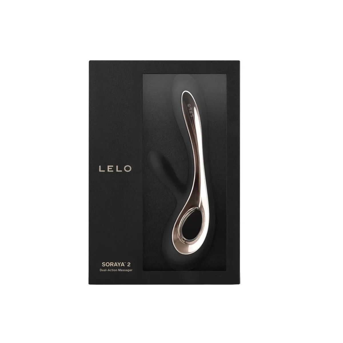Soraya 2 Schwarzer Rabbitvibrator von Lelo | Fesselliebe.de