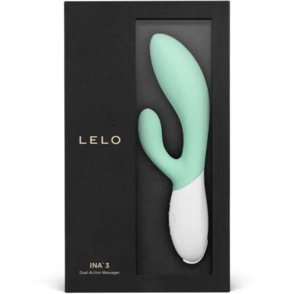 Ina 3 Green Rabbit Vibrator Luxus-Algen von Lelo | Fesselliebe.de
