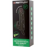 Silikonhülle mit Vibration 14 cm 2,0 von Pretty Love | Fesselliebe.de