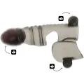 Penis- und Hodenhülle mit 3 Motoren von Ohmama
