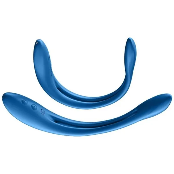 Elastic Game Multi Vibrator Blau von Satisfyer Vibrator | Fesselliebe.de