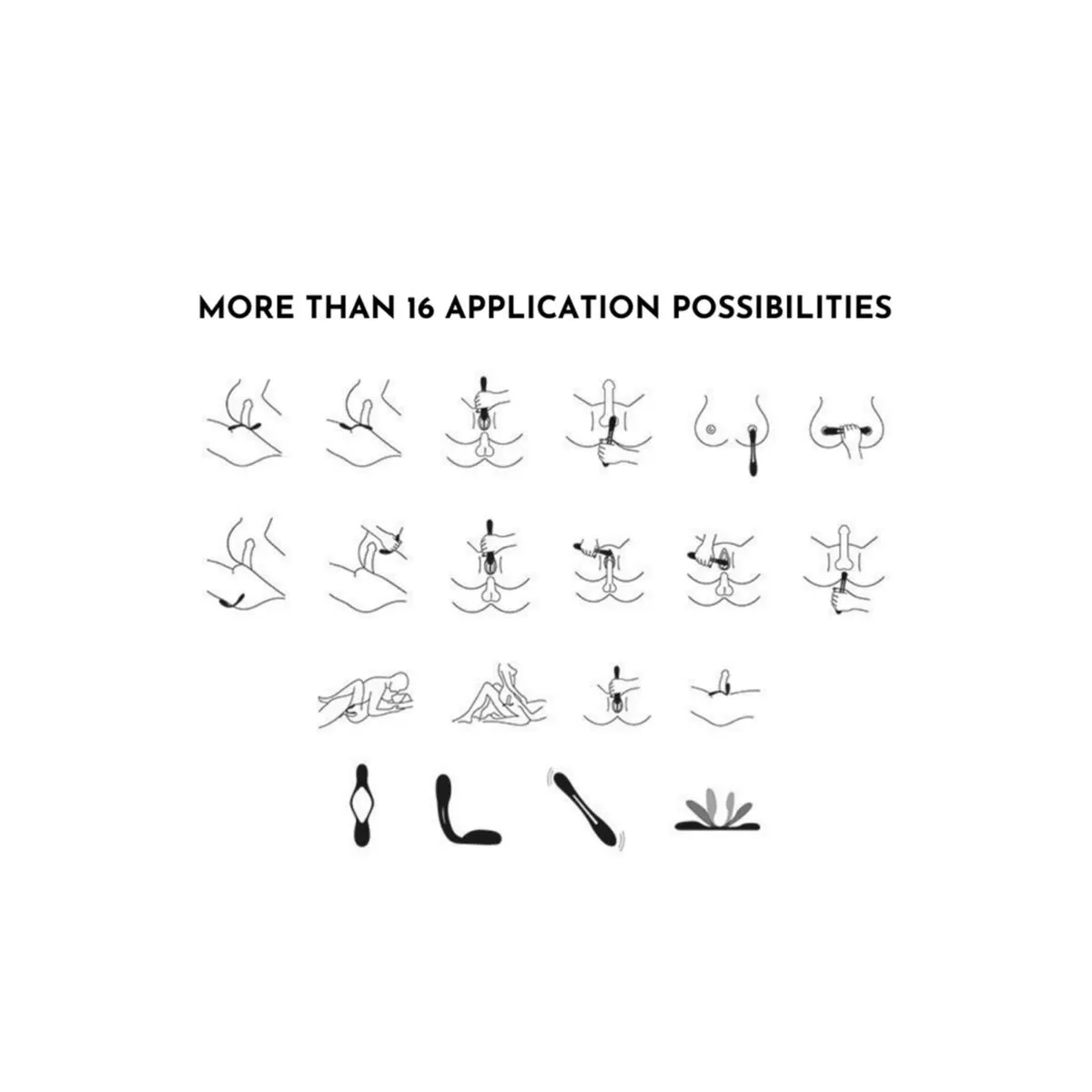 Elastic Joy Multi Vibrator Rot von Satisfyer Vibrator | Fesselliebe.de