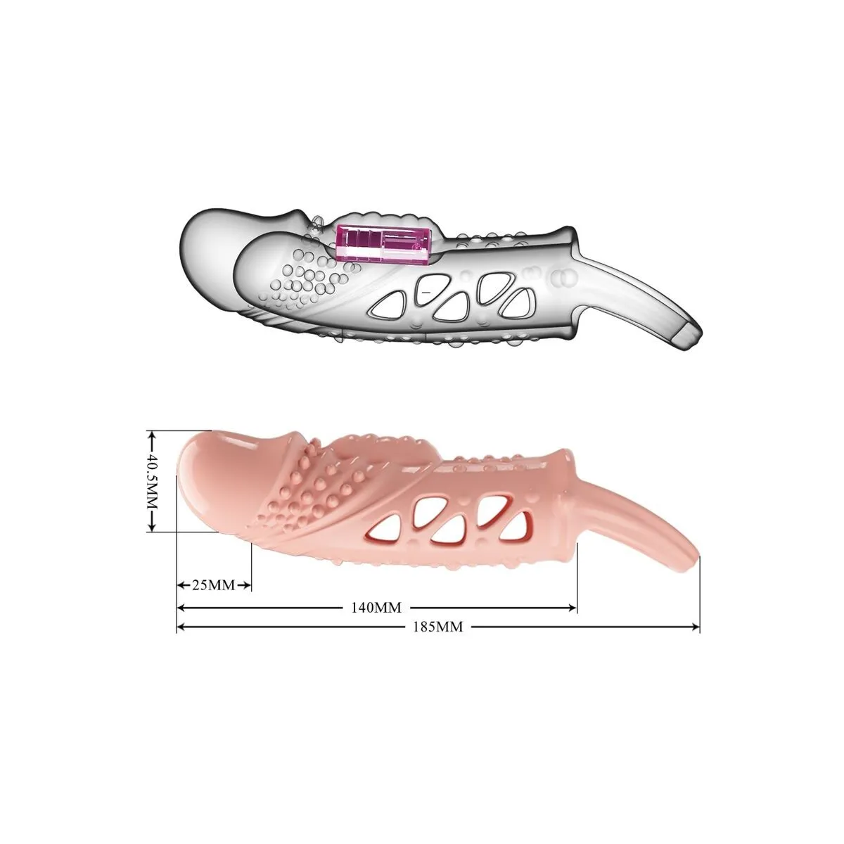 Cecelia natürliche Penishülse von Pretty Love | Fesselliebe.de