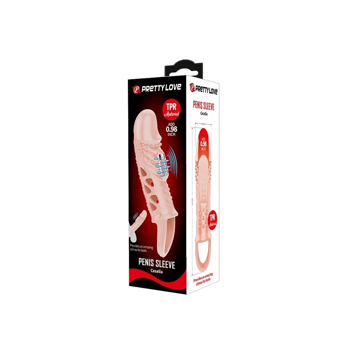 Cecelia natürliche Penishülse von Pretty Love | Fesselliebe.de