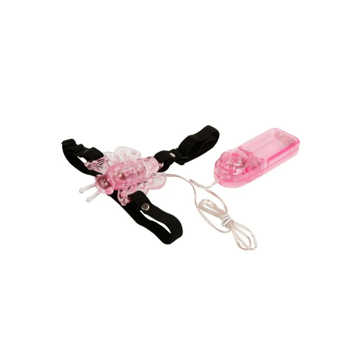 Gurt mit Vibrierendem Schmetterling mit Mehreren Geschwindigkeiten von Baile Stimulating | Fesselliebe.de