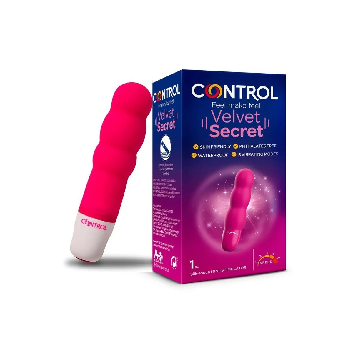Velvet Secret Mini-Stimulator von Control Toys | Fesselliebe.de