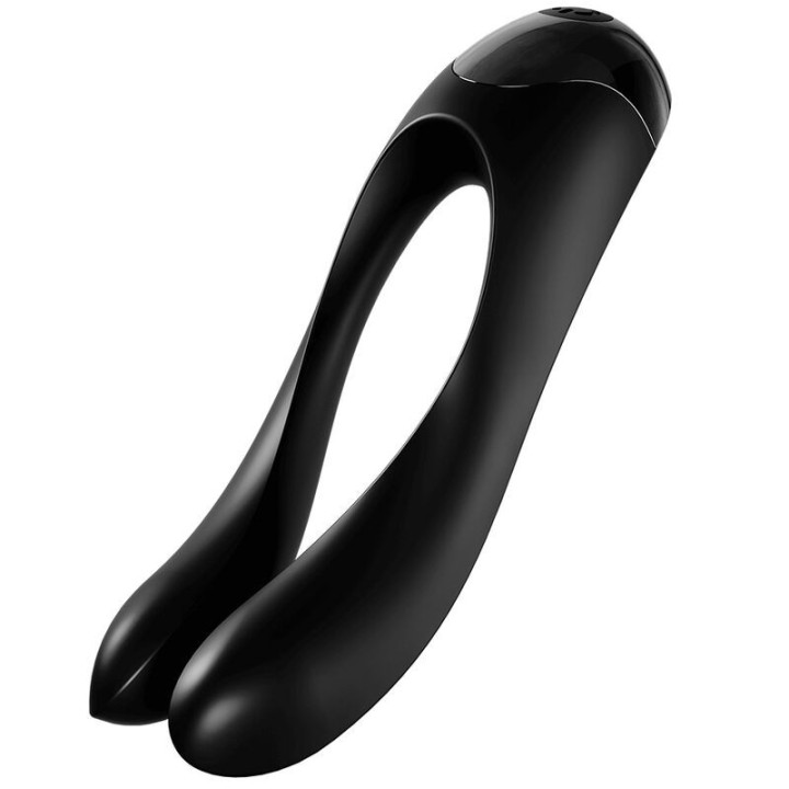 Candy Cane Fingervibrator Schwarz von Satisfyer Vibrator | Fesselliebe.de